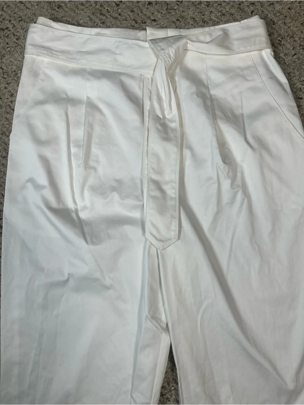 Kate Spade Cropped Trousers White Size 8